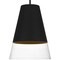 Quoizel Peregrine Mid Pendant 1 Light Brushed Black PRG1514BBK - alternate 6